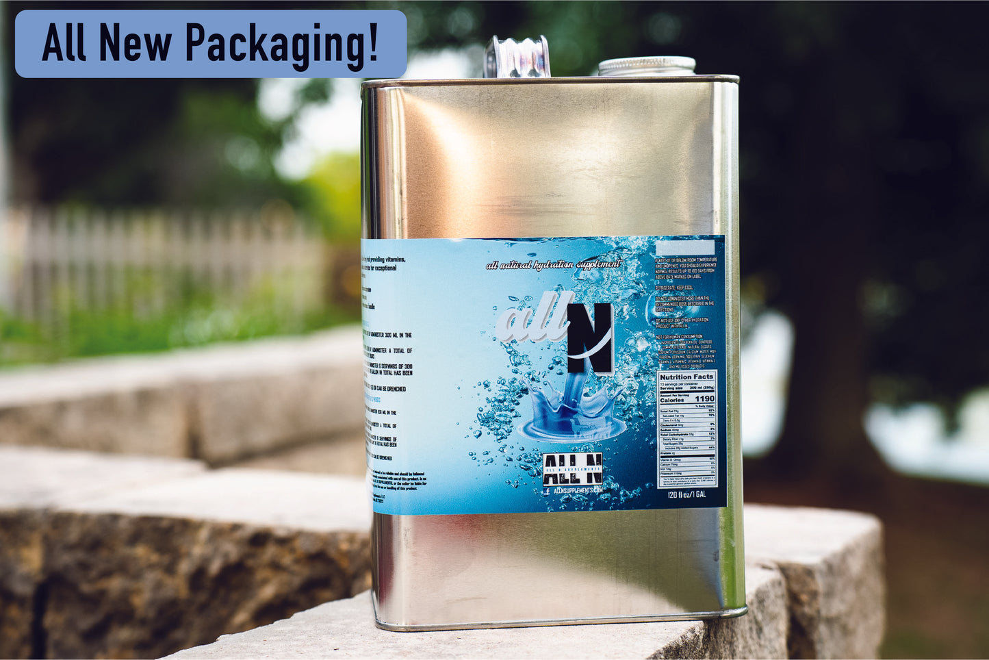 All N - All Natural Hydration Supplement