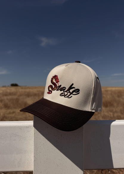 5-panel Embroidered Snapback