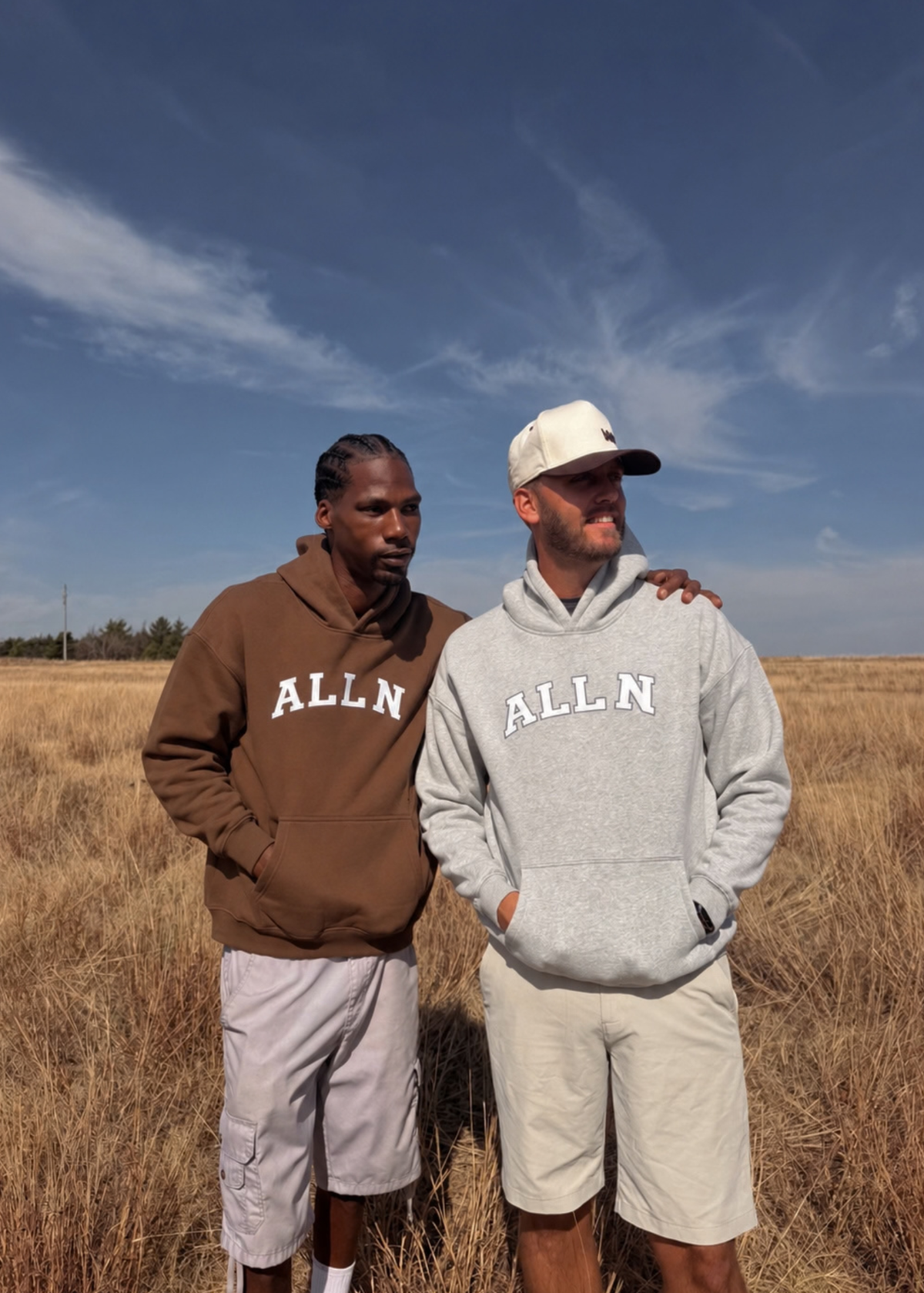 ALL N Varsity Oversized Hoodie